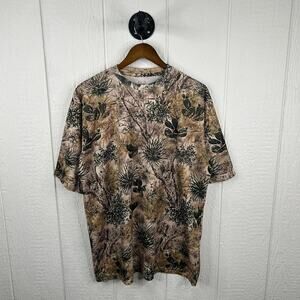 Y2K Cactus Camo Game Gaurd Tee Size X-Large